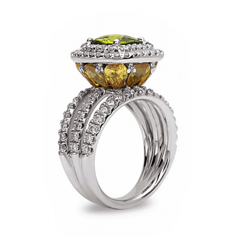 Charles Krypell Pastel Ring 3-7158-WPYS