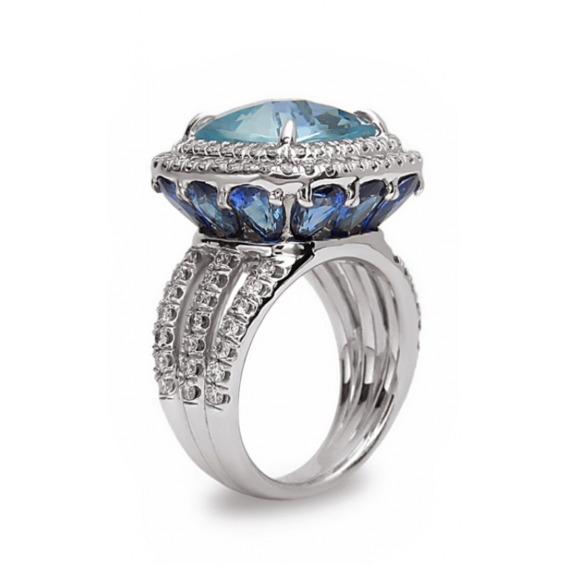 Charles Krypell Pastel Ring 3-7161-WAQS