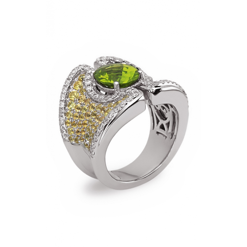 Charles Krypell Pastel Ring 3-7217-WPYS