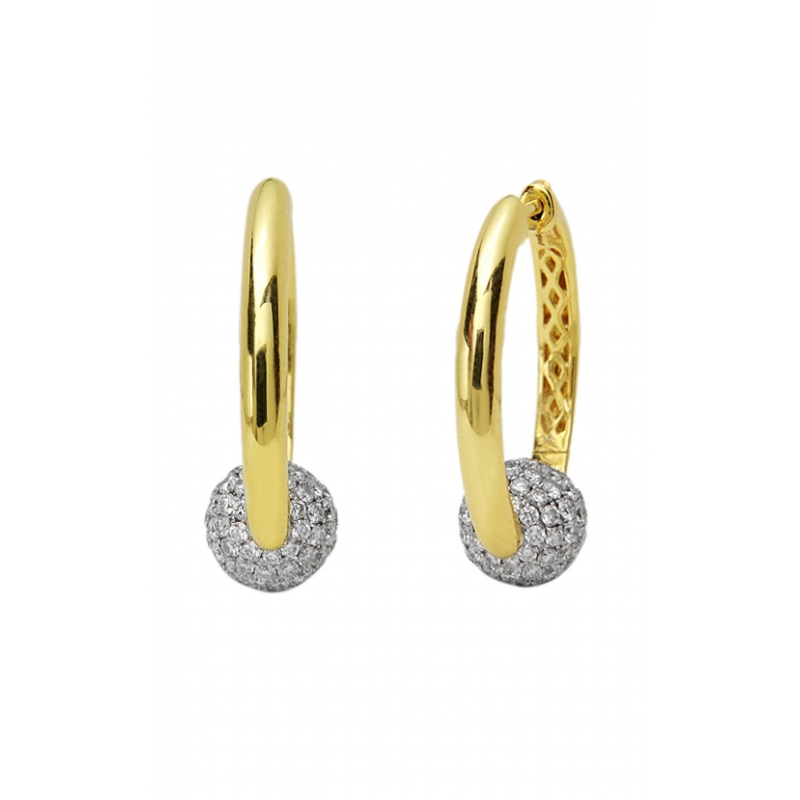 Charles Krypell Gold Earrings 1-3876-GD