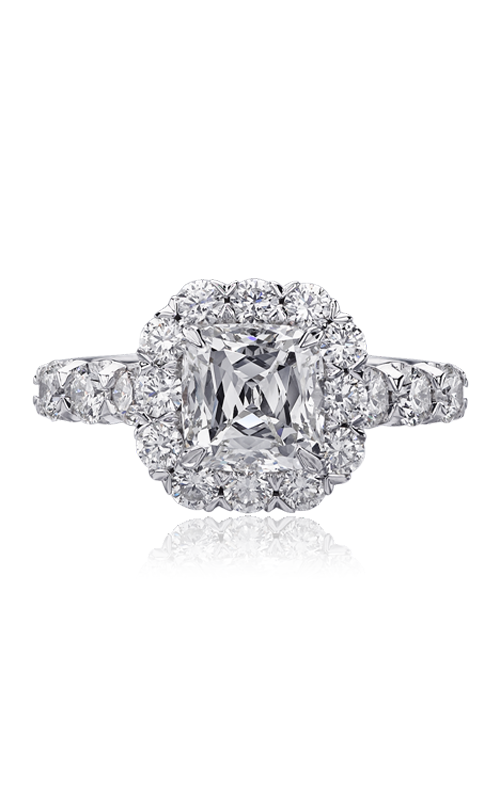 Christopher Designs Crisscut Cushion Engagement Ring G52-CU200