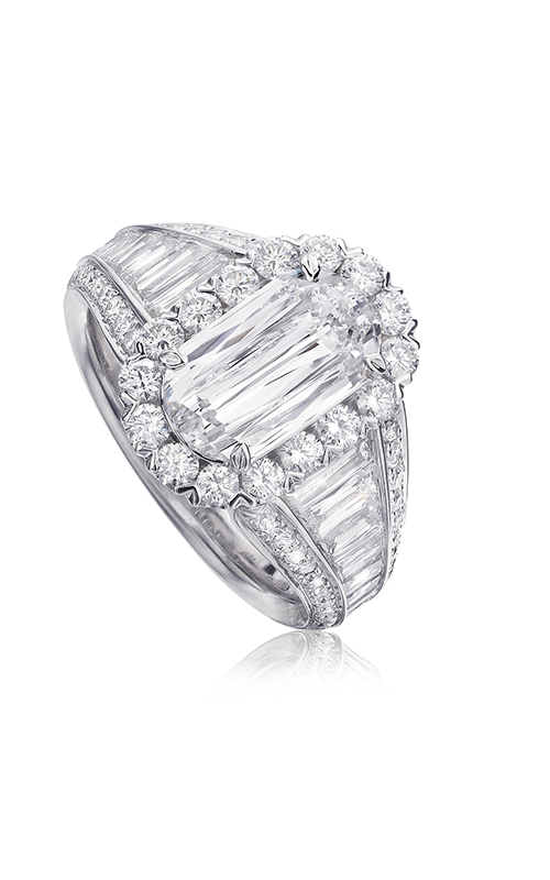 Christopher Designs Crisscut L'Amour Engagement Ring L197-100