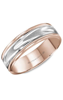 CrownRing Carved Wedding Band WB-8067WR product image