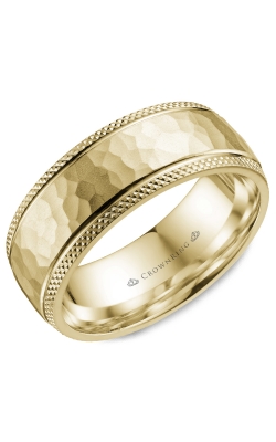 CrownRing Carved Wedding Band WB-035C8Y product image