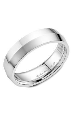 CrownRing Carved Wedding Band WB-062C6W product image