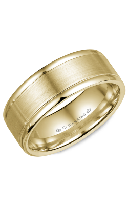CrownRing Classic Wedding Band WB-7134YSP product image