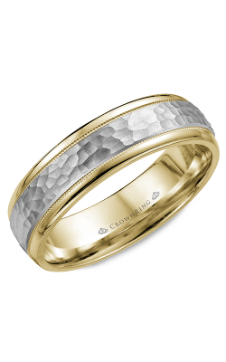CrownRing Carved Wedding Band WB-7926 product image