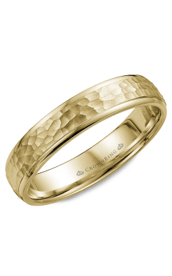 CrownRing Carved Wedding Band WB-7930Y product image