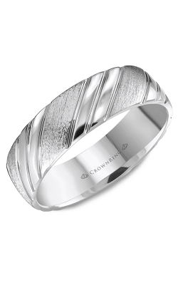 CrownRing Carved Wedding Band WB-8051 product image