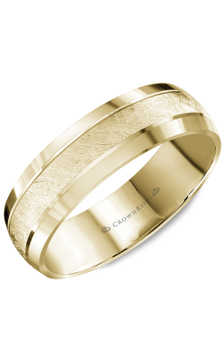 CrownRing Carved Wedding Band WB-8064Y product image