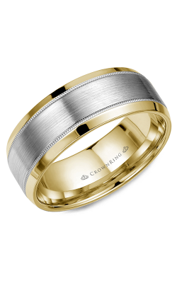 CrownRing Classic Wedding Band WB-8108WY product image