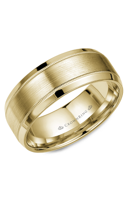 CrownRing Classic Wedding Band WB-8108Y product image