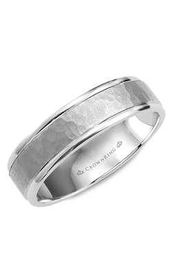 CrownRing Carved Wedding Band WB-8140 product image