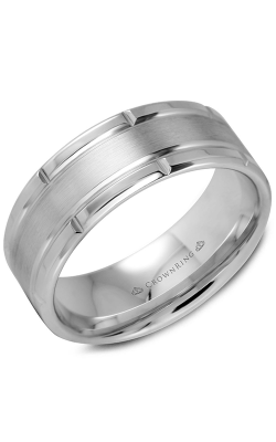 CrownRing Carved Wedding band WB-9512 product image