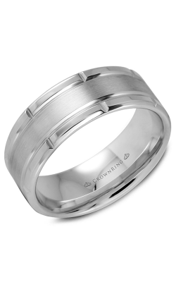 CrownRing Carved Wedding band WB-9512 product image