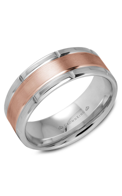 CrownRing Carved Wedding band WB-9512RW product image