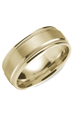 CrownRing Classic Wedding band WB-9844Y product image