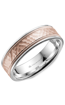 CrownRing Carved Wedding band WB-9917RW product image