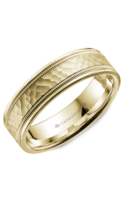 CrownRing Carved Wedding band WB-9917Y product image
