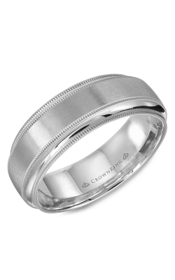 CrownRing Carved Wedding Band WB-9977W product image