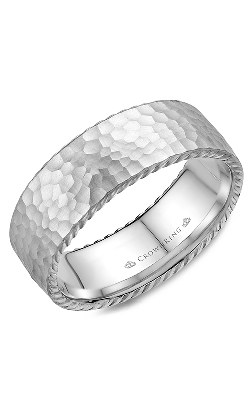 CrownRing Rope Wedding band WB-004R8Wproduct image