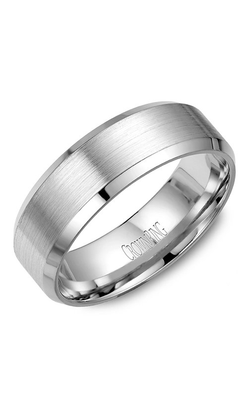 CrownRing Classic and Carved Wedding Band WB-7146product image