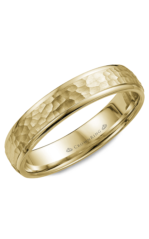 CrownRing Classic and Carved Wedding Band WB-7930Yproduct image