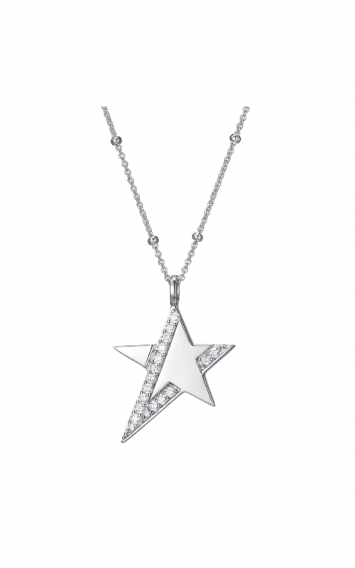 Elle Motif Necklace N10330S Alpine Jewelers