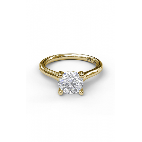 Fana Engagement Ring Solitaire S3908-18kt-Yellow