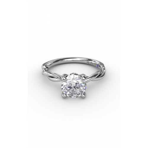Fana Engagement Ring Classic S4064-14kt-White