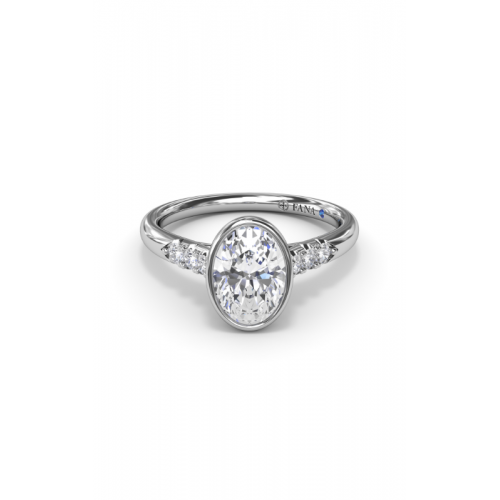 Fana Engagement Ring Classic S4184-14kt-White