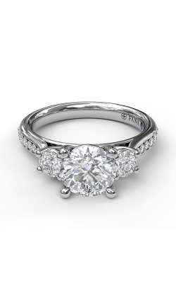 Fana Three Stone S3521-18kt-White product image