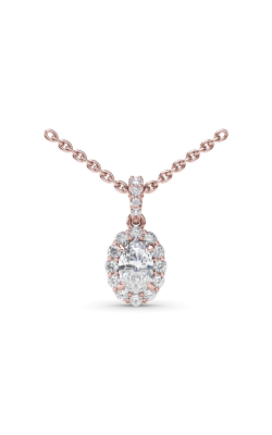 Fana Diamond Fashion Necklace P1834-18kt-Rose product image