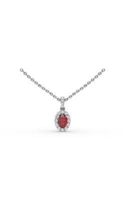 Fana Color Fashion Necklace P1834R-14kt-White product image