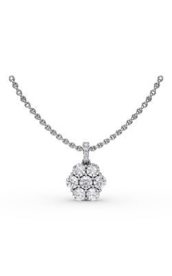 Fana Diamond Fashion Necklace P5032-14kt-White product image