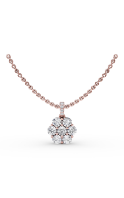 Fana Diamond Fashion Necklace P5032-18kt-Rose product image