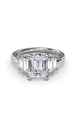 Fana Three Stone S4176-14kt-White product image