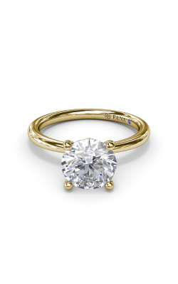 Fana Solitaire Engagement ring S4190-14kt-Yellow product image