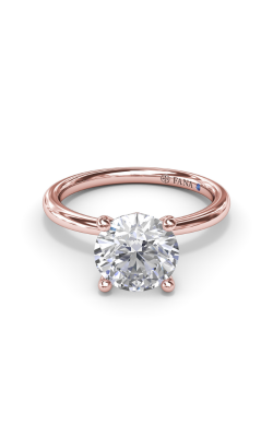 Fana Solitaire Engagement ring S4190-18kt-Rose product image