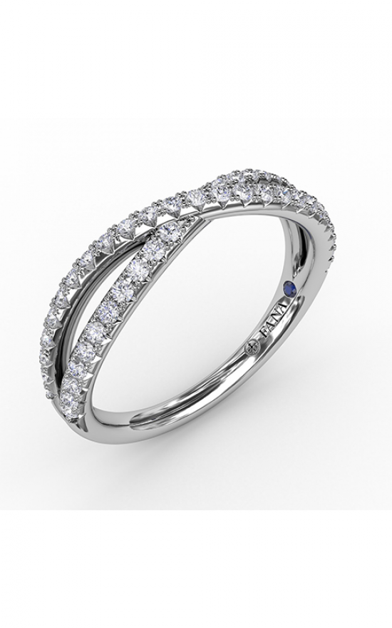 Fana Matching Band Wedding Band W7321-14kt-White