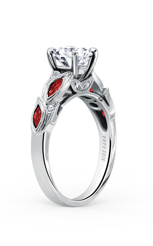 Kirk Kara Dahlia Engagement Ring K155RDR