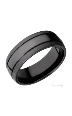 Lashbrook Zirconium Wedding Band Z8D2.5 product image
