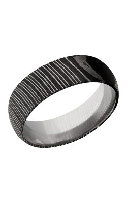 Lashbrook Damascus Steel Wedding Band D7D product image