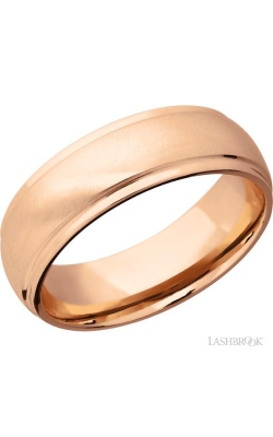 Lashbrook Precious Metals Wedding Band 14KR7DGE-P product image