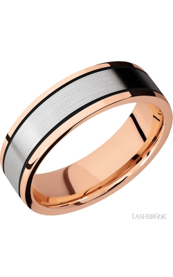 Lashbrook Precious Metals Wedding Band 14KR7F14/14KW/MGA product image