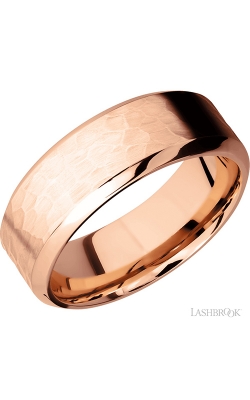 Lashbrook Precious Metals Wedding Band 14KR8HB-P product image