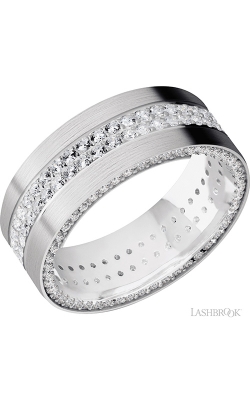 Lashbrook Precious Metals Wedding band 14KY8FSIDEETERNITYLABDIA.01BEAD2ROWETERNITYLABDIA. product image