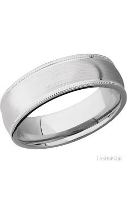 Lashbrook Cobalt Chrome Wedding Band CC7DMIL product image