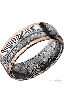 Lashbrook Precious Metals Wedding band D8FGE21EDGETIGHTWEAVE/14KR product image