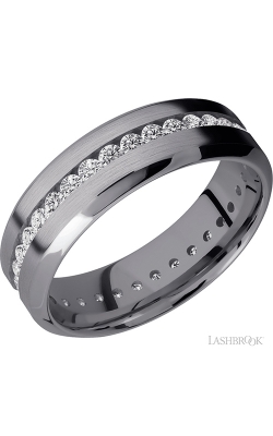 Lashbrook Tantalum Wedding Band TA7HBETERNITYDIA.03CH product image